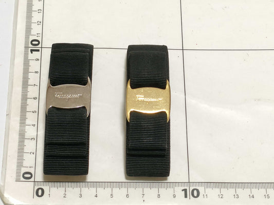 Salvatore Ferragamo Vara Barrette Set of 2 Other Accessories