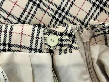 BURBERRY Checkered Skirt Skirt Skirt