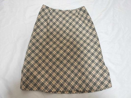 BURBERRY Checkered Skirt Skirt Skirt