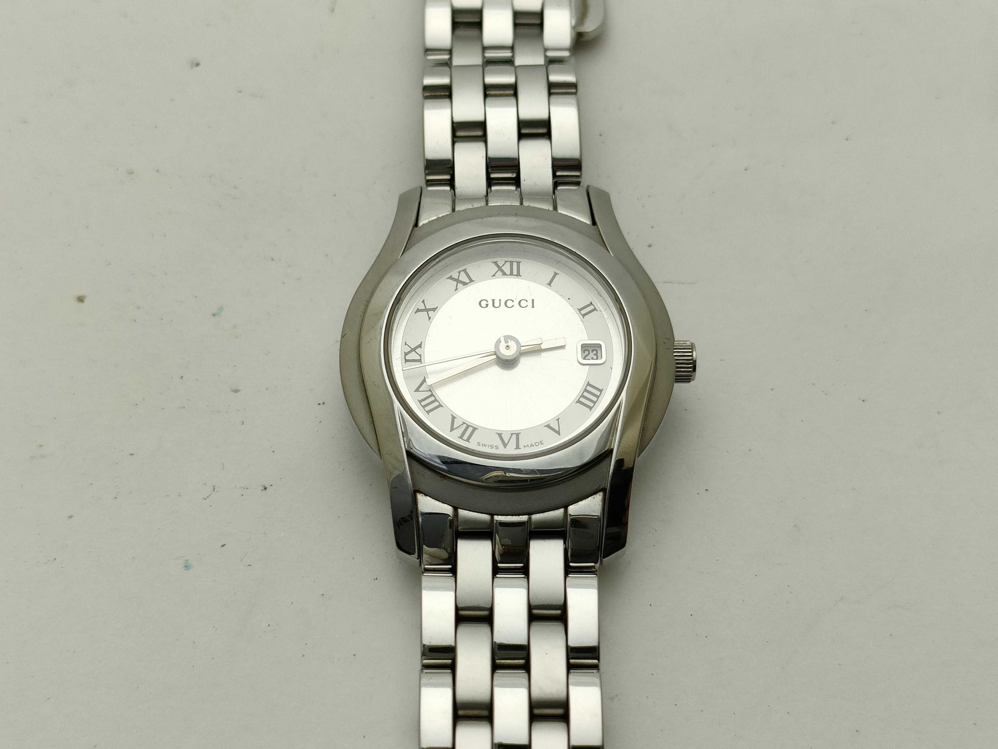 GUCCI 5500L Unworked Women's Watch