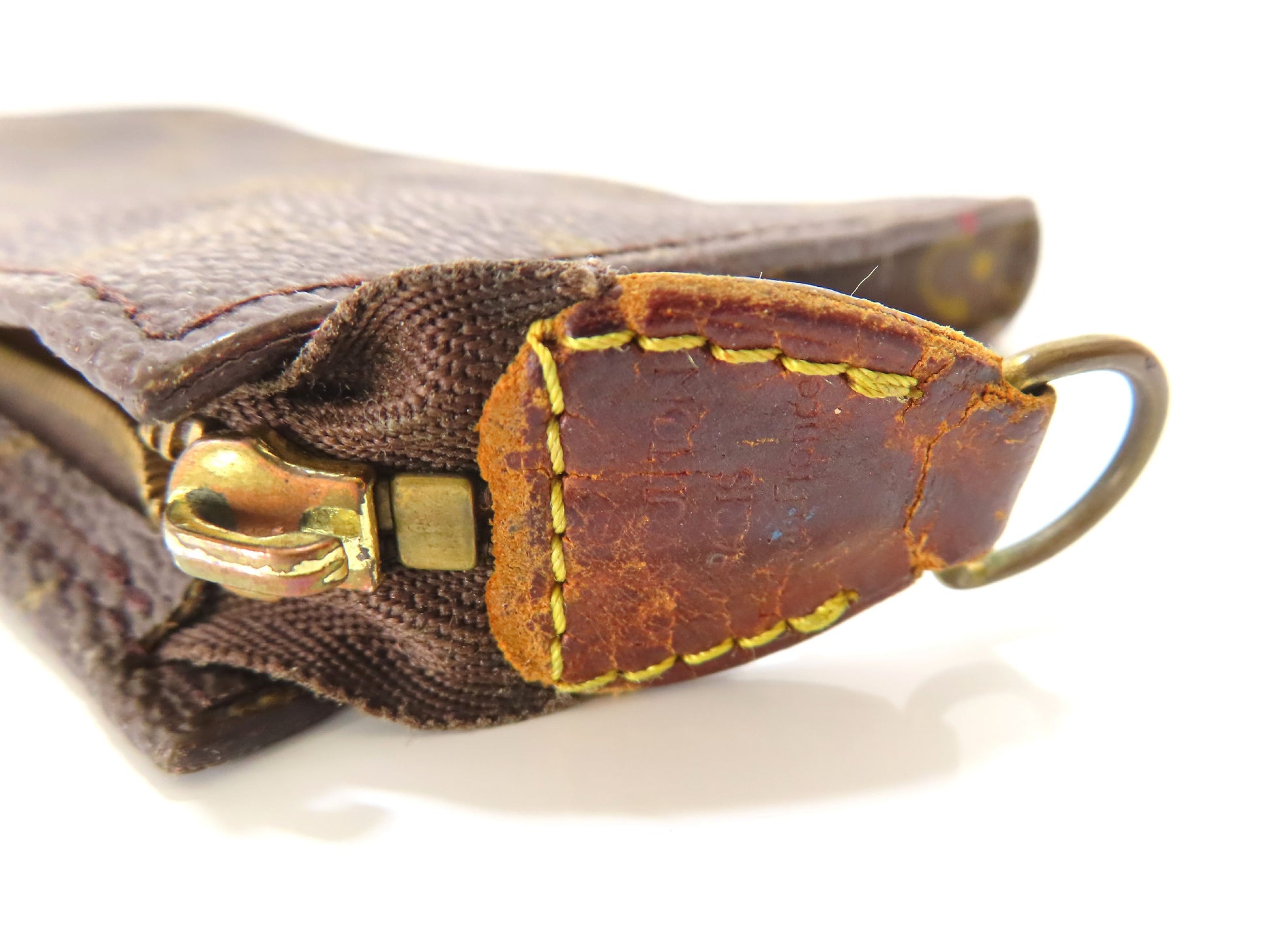 LOUIS VUITTON Monogram Bucket/Pouch/Wallet Pouch