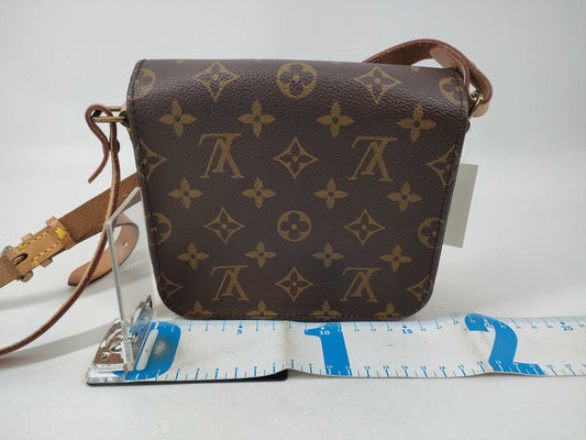 LOUIS VUITTON Monogram M51254 Mini Cartouchiere Shoulder Bag