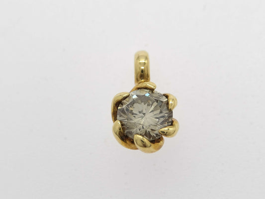 D0.35ct K18 0.7g Pendant Top 