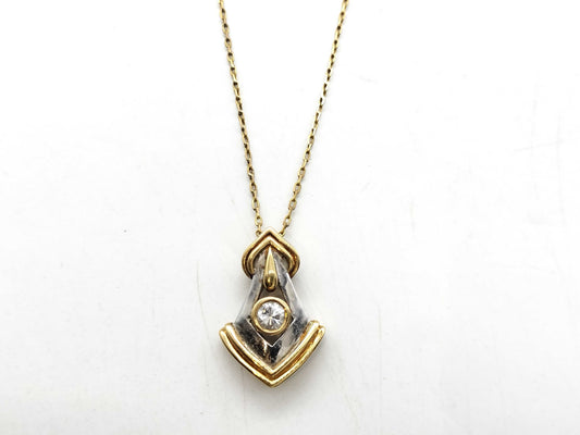 D0.21ct 750 5.5g Necklace 