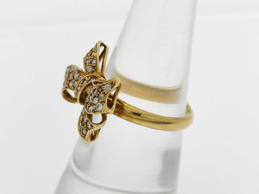 D0.30ct K18 4.0g Ring 