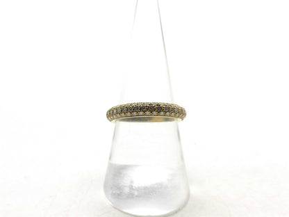 Cartier Mr. Mister #54 Diamond YG 750 3.3g Ring 