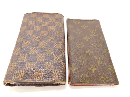LOUIS VUITTON Monogram Card Case/Key Case/Damier Long Wallet