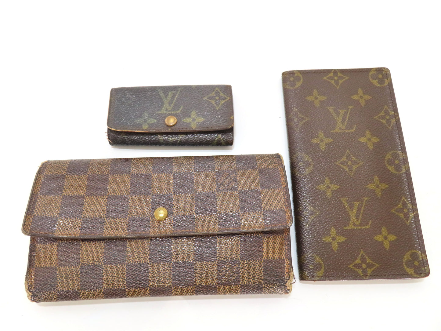 LOUIS VUITTON Monogram Card Case/Key Case/Damier Long Wallet