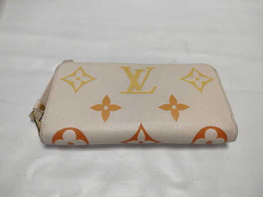 LOUIS VUITTON Monogram M82206 Empreinte Zippy Wallet Two-Tone Wallet