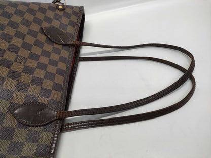 LOUIS VUITTON Damier N51105 Neverful MM CP Tote Bag