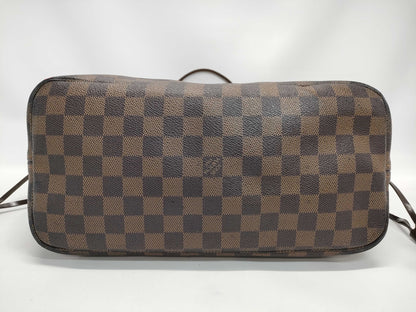 LOUIS VUITTON Damier N51105 Neverful MM CP Tote Bag