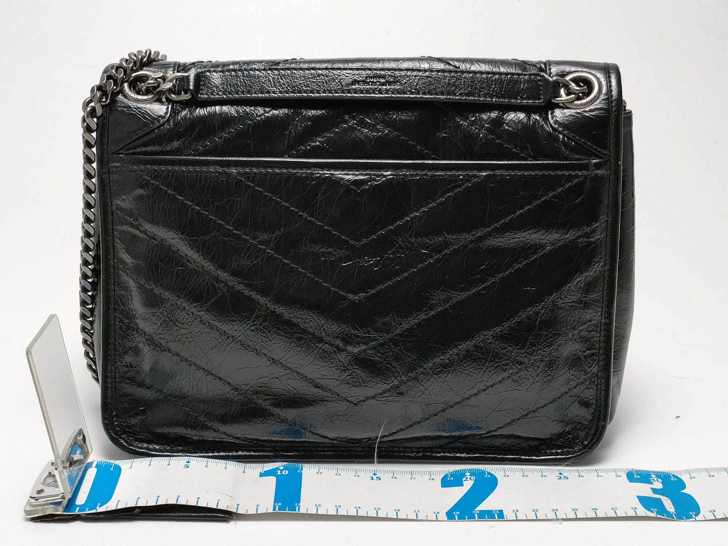 SAINT LAURENT V-stitch shoulder bag