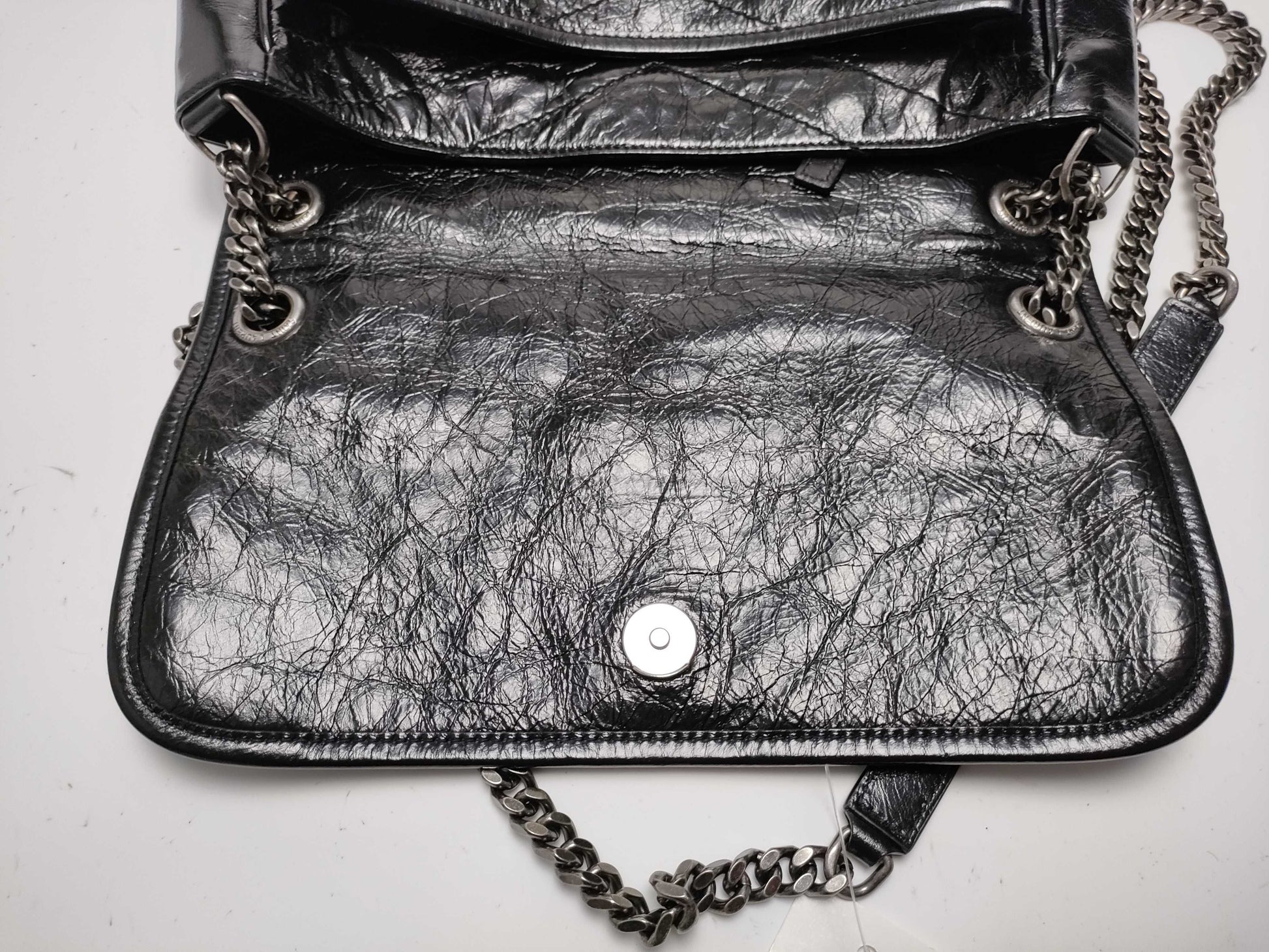 SAINT LAURENT V-stitch shoulder bag