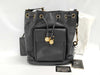 CHANEL Caviar Skin Drawstring Shoulder Bag with Turnlock
