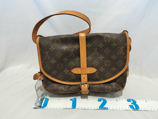 LOUIS VUITTON Monogram Saumur 30 Shoulder Bag