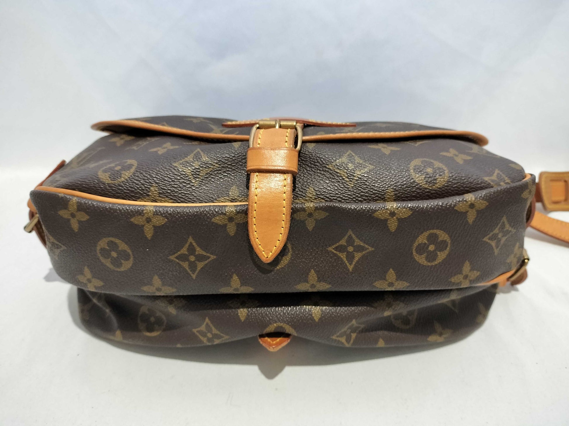 LOUIS VUITTON Monogram Saumur 30 Shoulder Bag