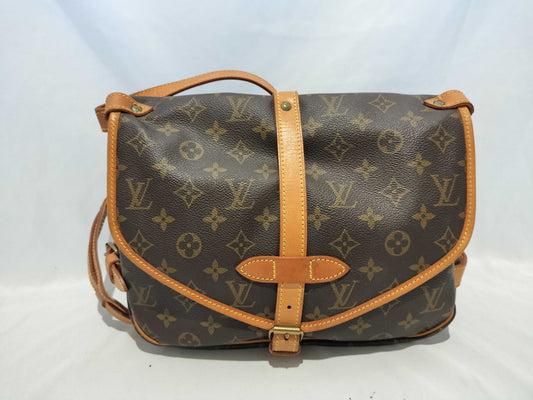LOUIS VUITTON Monogram Saumur 30 Shoulder Bag