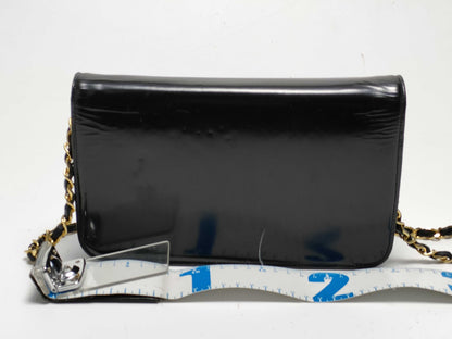 CHANEL Enamel Chain Shoulder Bag