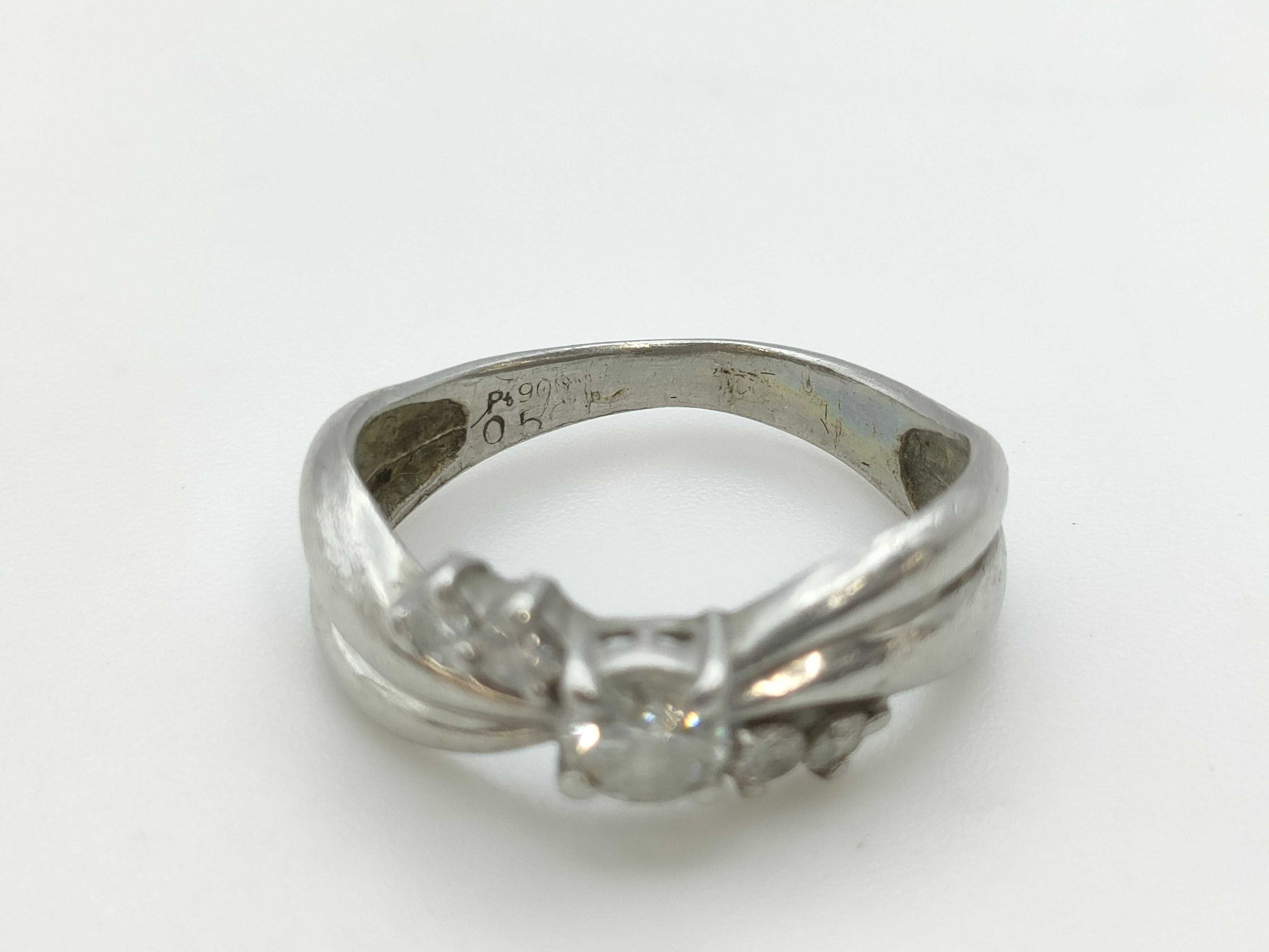 D0.50ct PT900 4.3g Ring 