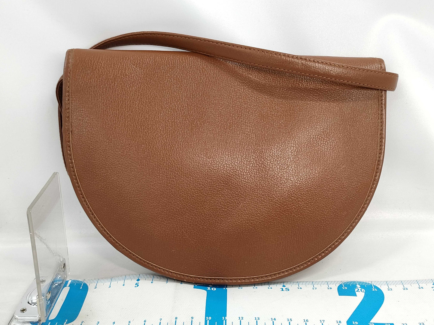 Dior Brown Leather Shoulder Bag