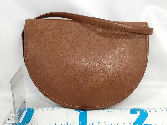 Dior Brown Leather Shoulder Bag