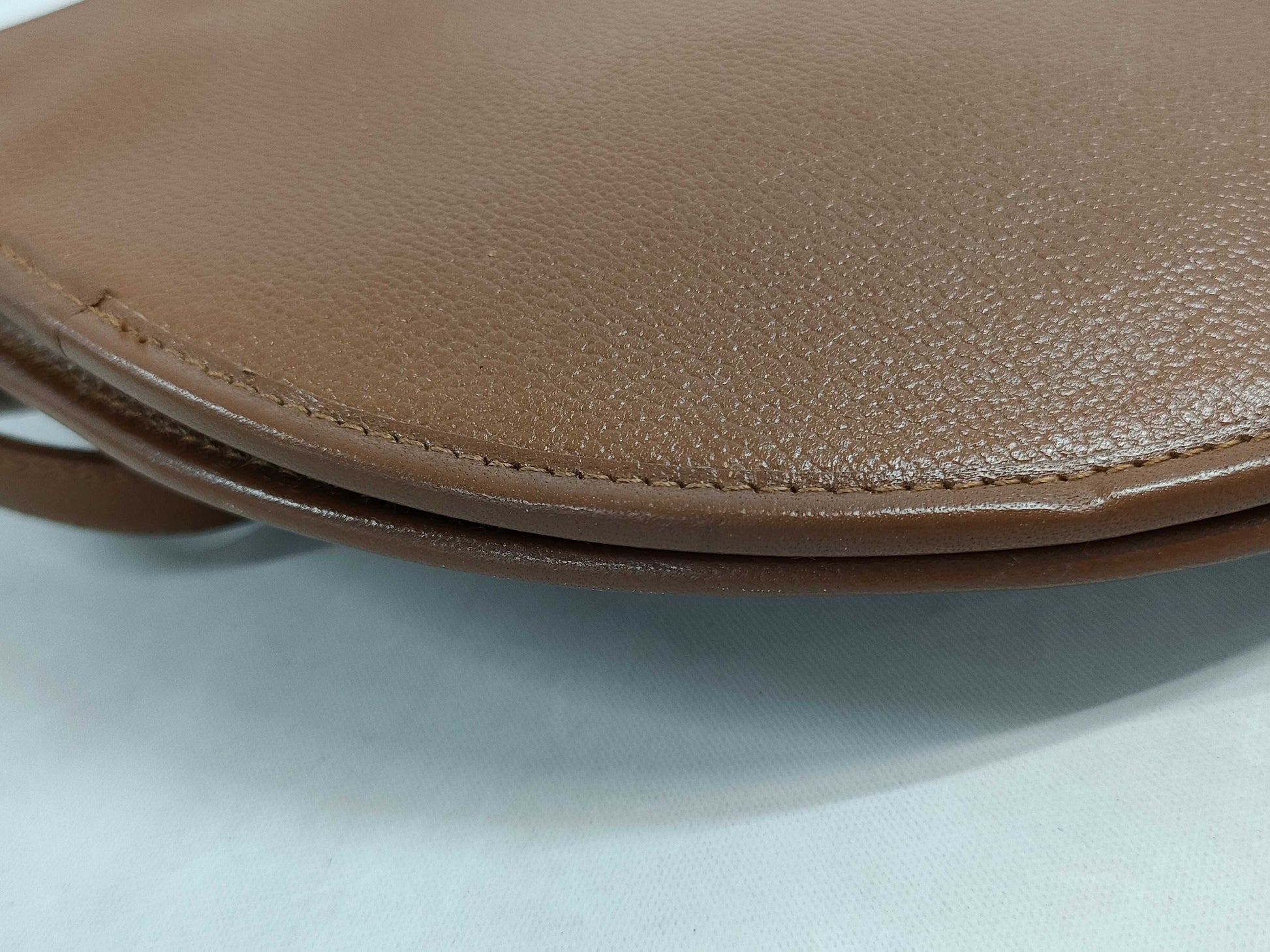 Dior Brown Leather Shoulder Bag