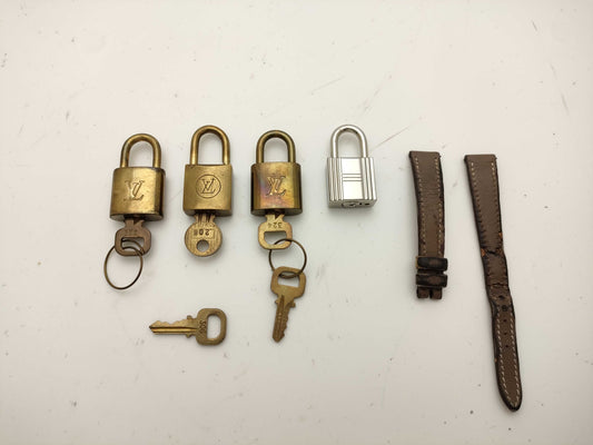 LOUIS VUITTON Padlock/Hermès Cadena and other accessories