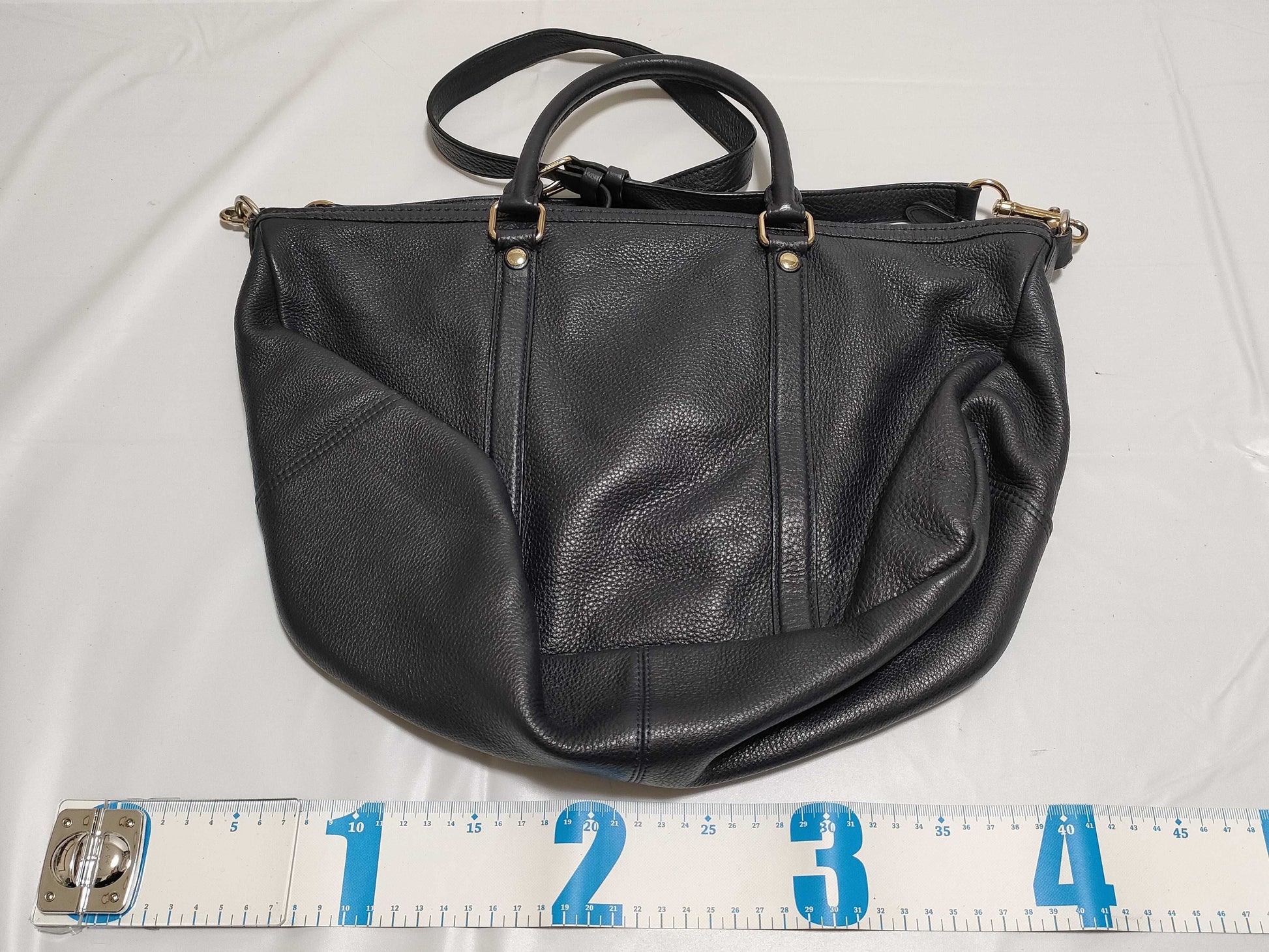 COACH Signature 3-Piece Leather Signature Shoulder Bag