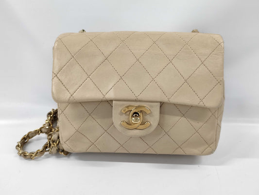CHANEL Lambskin Minimato 17 Chain Shoulder Bag, No. 1
