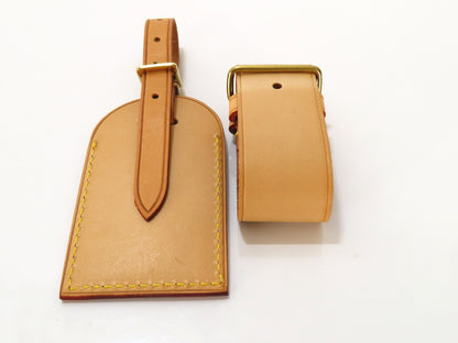 LOUIS VUITTON Monogram Poignier/Epi Wallet with Name Tags