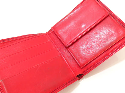 LOUIS VUITTON Monogram Poignier/Epi Wallet with Name Tags