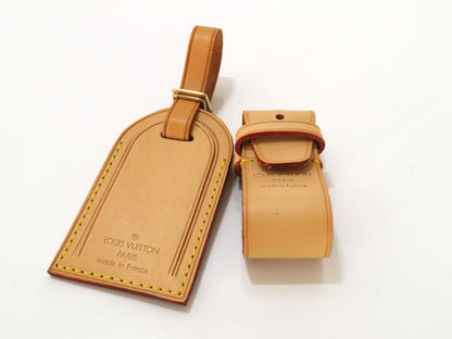 LOUIS VUITTON Monogram Poignier/Epi Wallet with Name Tags