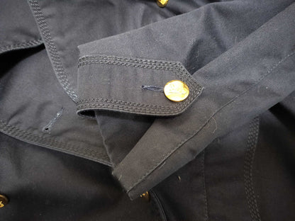 CELINE Trench Coat/Gold Button Coat