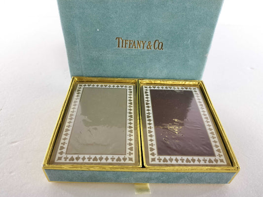 Tiffany & Co. Unopened Playing Card Set and Other Accessories