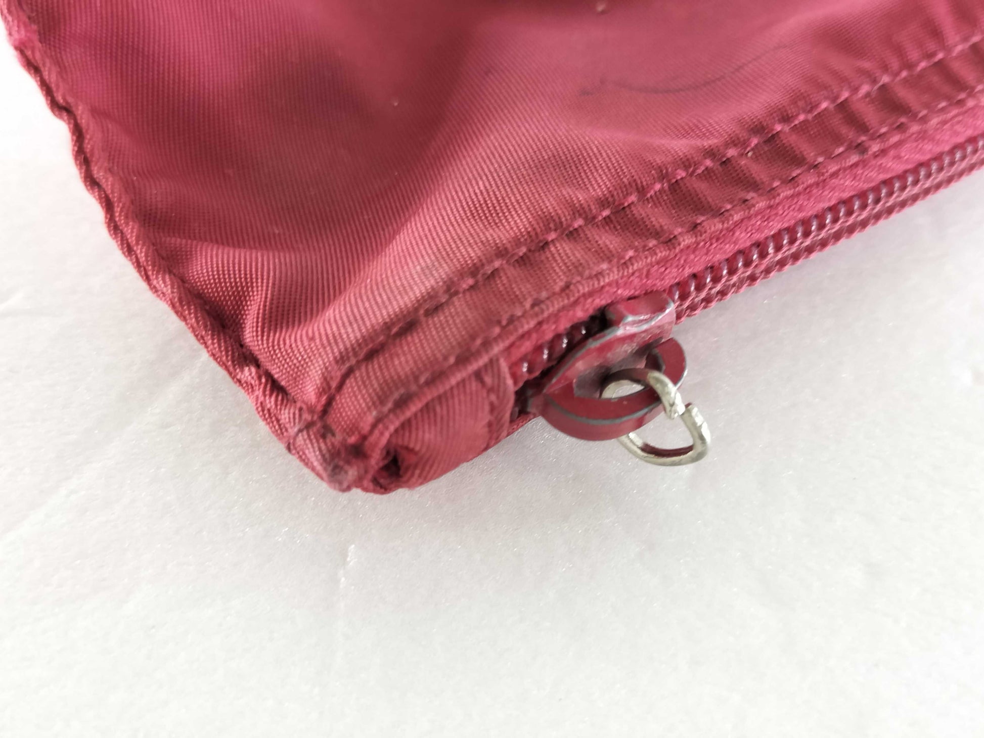 PRADA Nylon Triangle Plate Pouch Bundle
