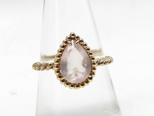 BOUCHERON Serpent Bohème #53 Quartz PG Au750 2.4g Ring 