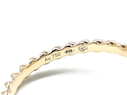 BOUCHERON Serpent Bohème #53 Quartz PG Au750 2.4g Ring 