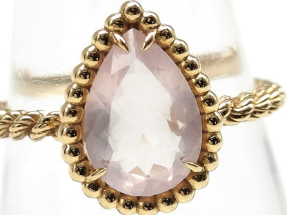 BOUCHERON Serpent Bohème #53 Quartz PG Au750 2.4g Ring 