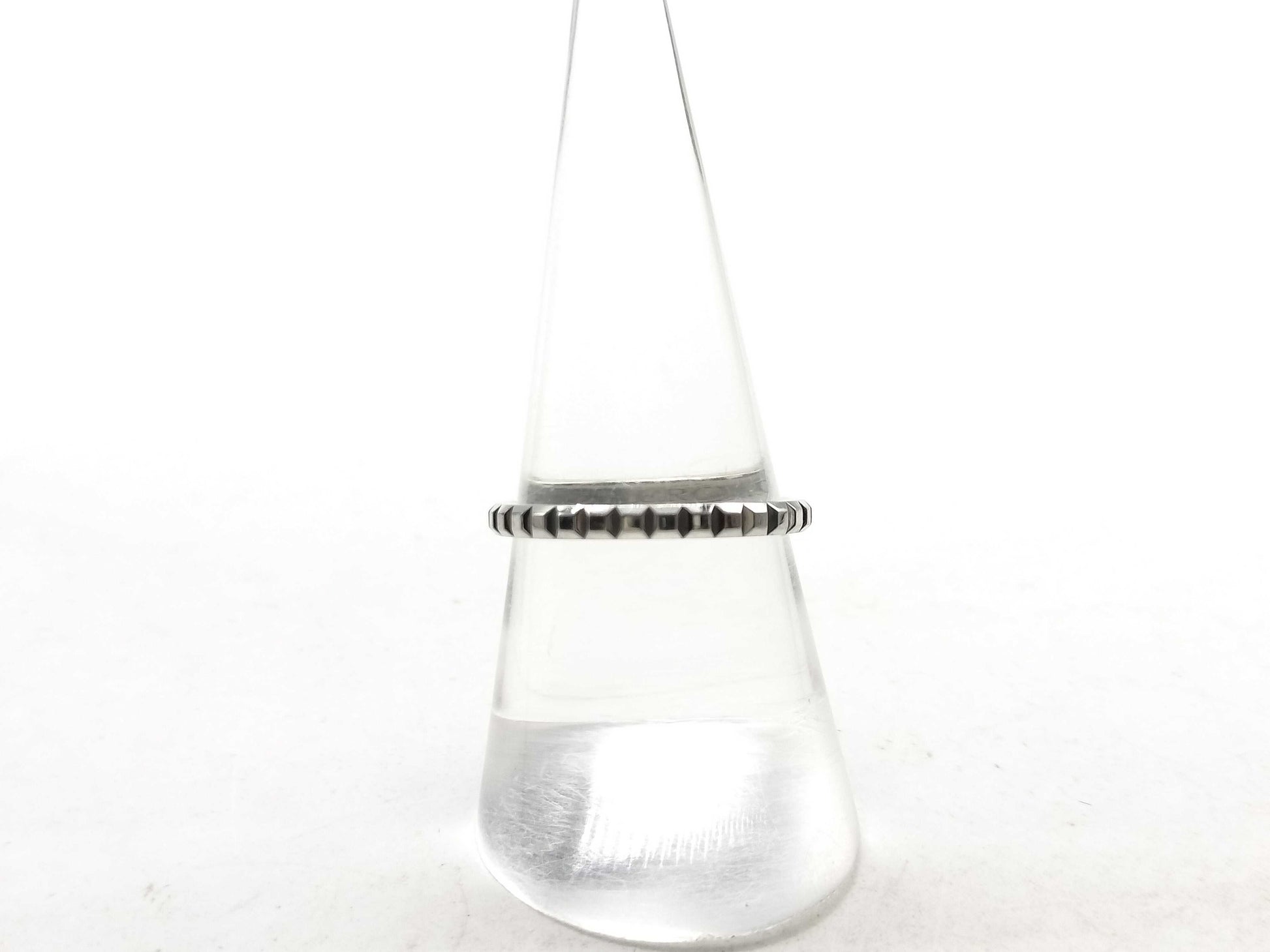 BOUCHERON Quatre Clos de Paris #54 Pt950 3.2g Ring 