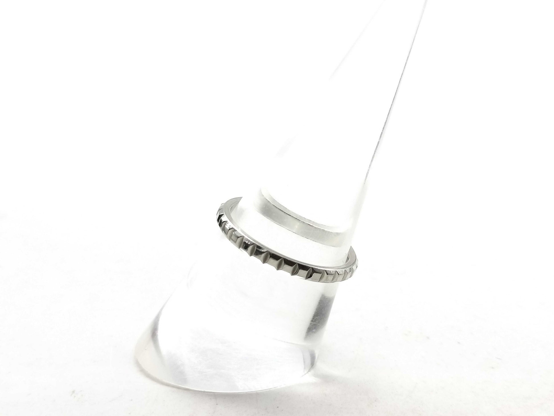 BOUCHERON Quatre Clos de Paris #54 Pt950 3.2g Ring 