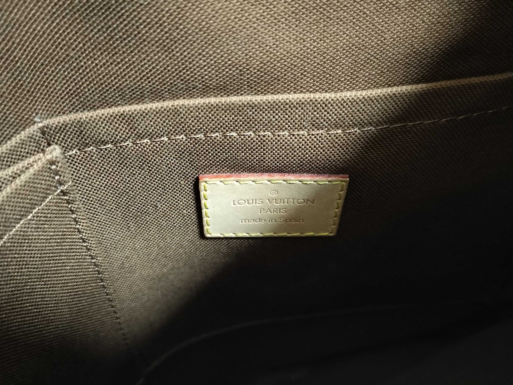 LOUIS VUITTON Monogram M56390 Odeon PM Shoulder Bag
