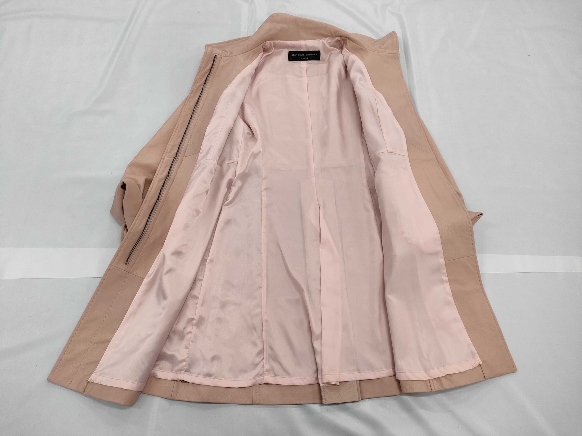 Jean Louis Cherel Leather Coat Jacket
