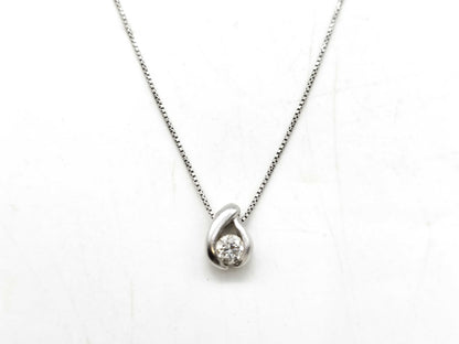 D0.214ct Pt900/Pt850 2.8g Necklace 