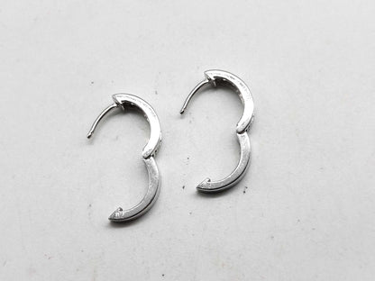D0.14ct/0.14ct K18WG 2.3g Earrings 