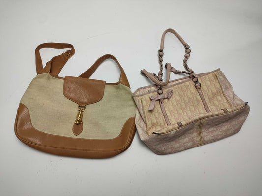 GUCCI Dior Canvas Set Tote Bag