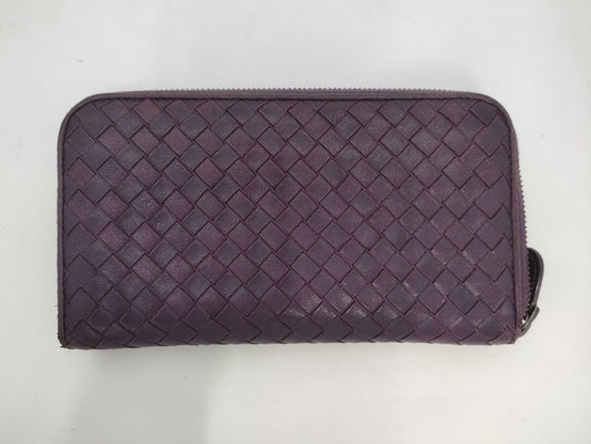 (10461_0273) BOTTEGA VENETA Intre Round Long Wallet Wallet