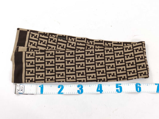 FENDI Zucca pattern scarf