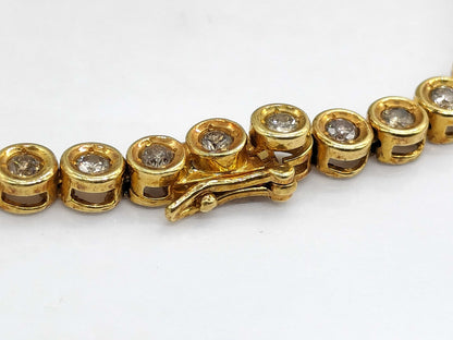 D2.00ct K18 12.8g Bracelet/Bangle 