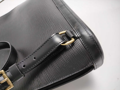 LOUIS VUITTON Epi Cobran Noir Backpack
