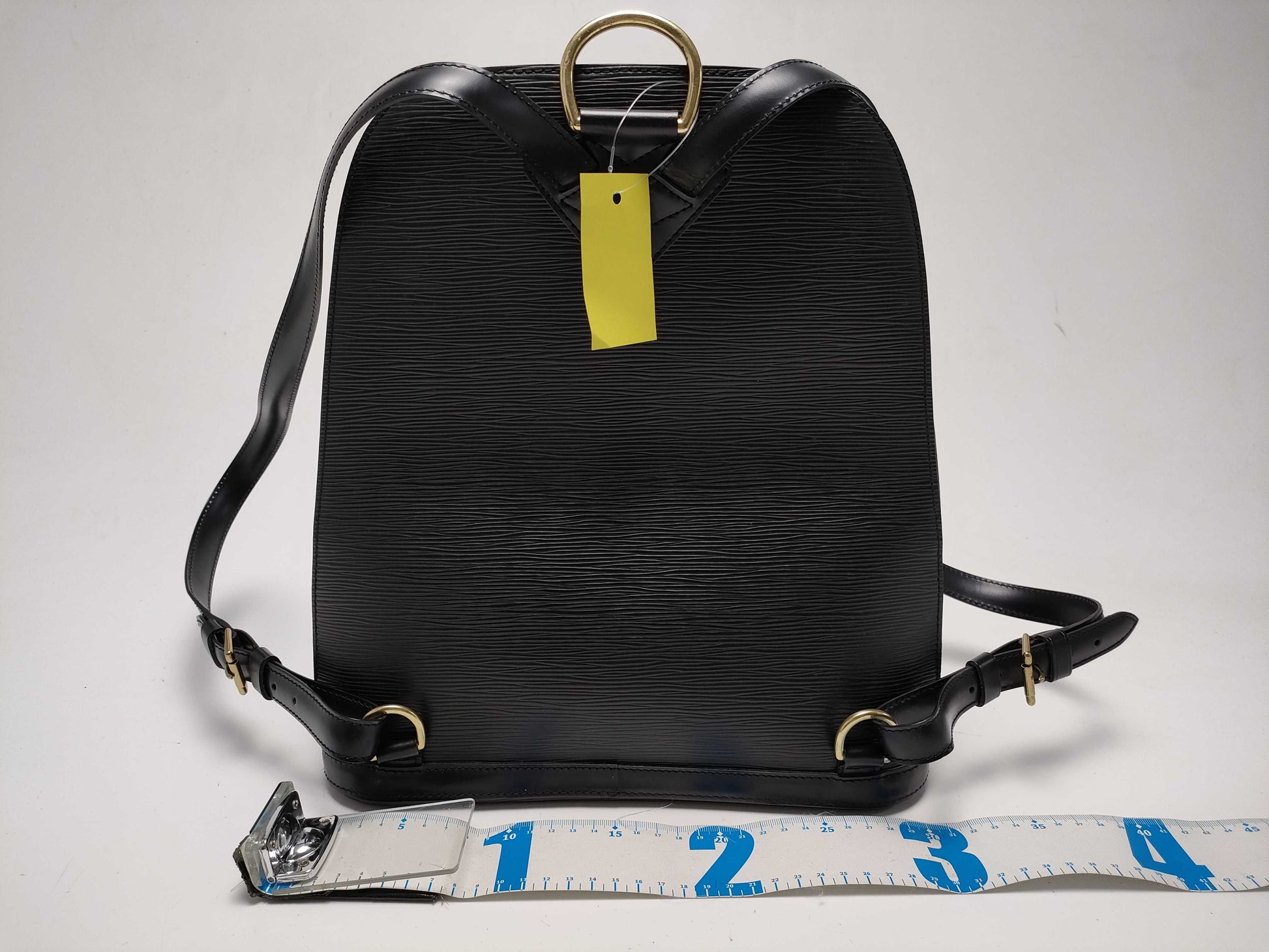 LOUIS VUITTON Epi Cobran Noir Backpack